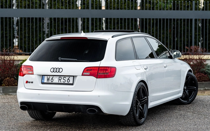 Audi RS6 cena 139000 przebieg: 195000, rok produkcji 2008 z Radom małe 781